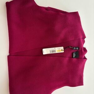 New Directions Burgundy long sweater Vest